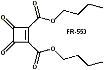 Strucrture: Dibutyl Squarate or SADBE